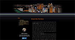 Desktop Screenshot of broadcitytheshow.com